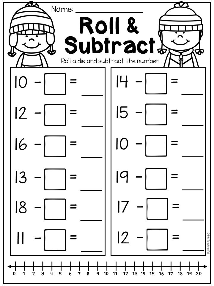 10 1St Grade Subtraction Worksheets Coo Worksheets