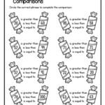 1st Grade Math Worksheets Greater Than Less Than Sara Dickerman s