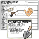 1st Grade May Math Center Counting Money Lucky Little Learners