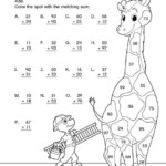 2 Digit Addition No Regrouping 2nd Grade Math 1st Grade Math