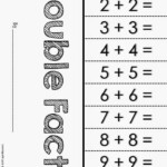 20 Doubles Math Worksheet Simple Template Design