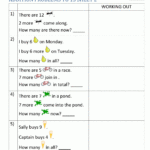 Addition Word Problems 1st Grade Worksheets Worksheet Hero