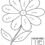 Basic Addition Coloring Worksheets Free 1st Grade Math Worksheets