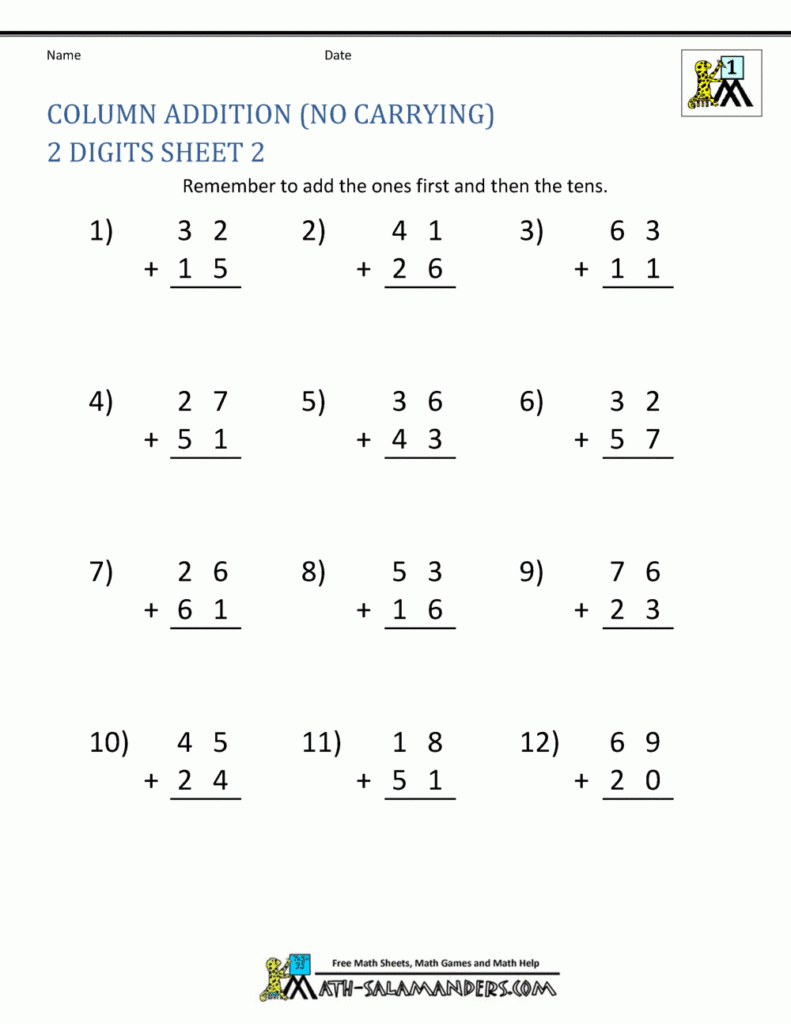 Cbse Ncert Worksheet For Class 1 Maths 1 Grade Worksheets Free Maths 