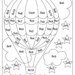 Color By Number Division Worksheet Education Com Mystery Birthday