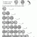 Counting Money Worksheets Up To 1 Free Math Money Worksheets 1st