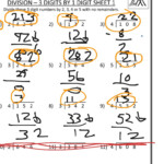 Division Math Worksheet