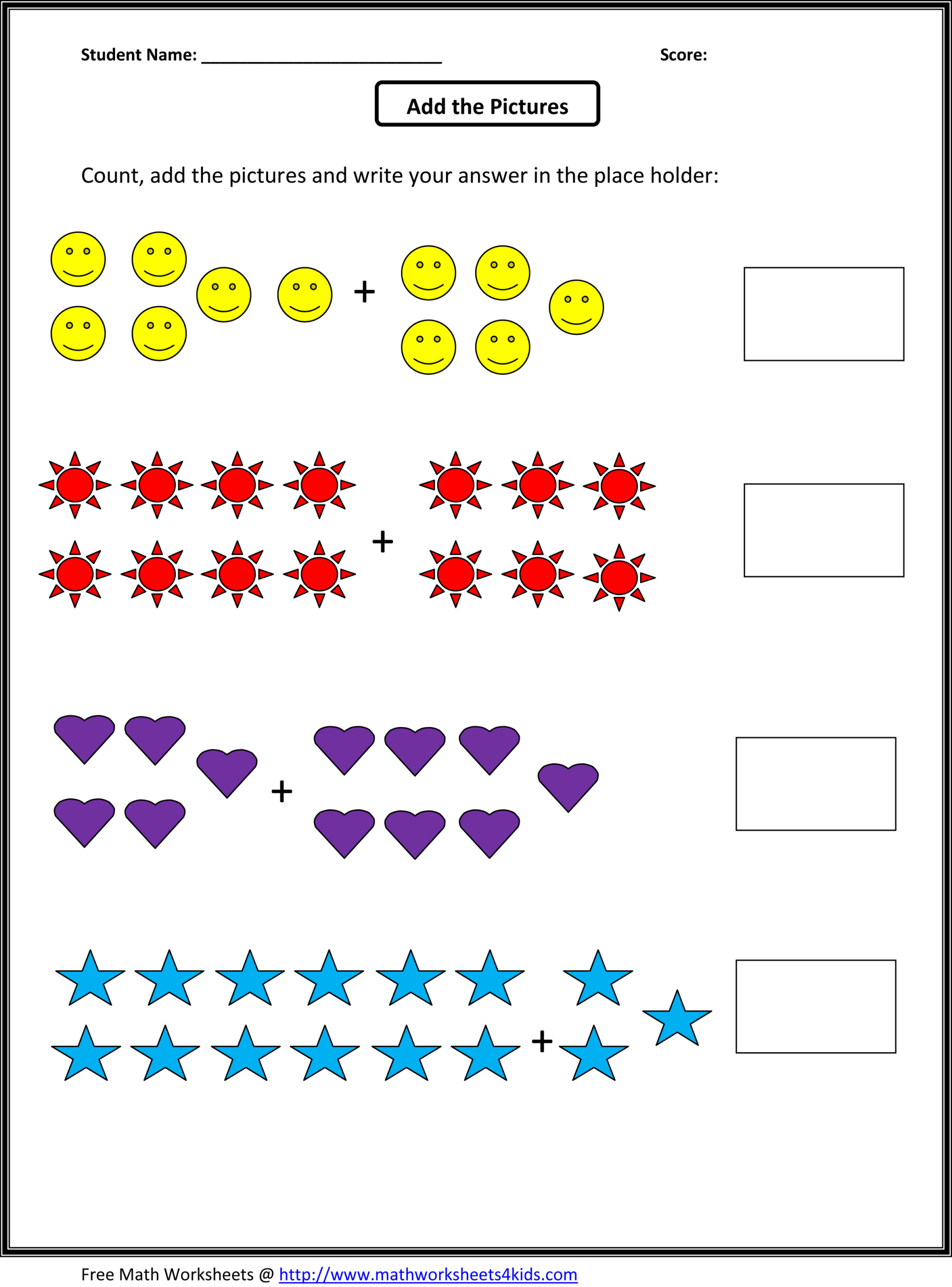 First Grade Math Worksheets From Education My Pet Sally First Grade Math Worksheets From Education My Pet Sally