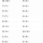 Free Printable 1st Grade Math Worksheet Pdf First Grade Math