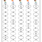 Grade 1 Math Worksheets Skip Counting By 1 Practice 25