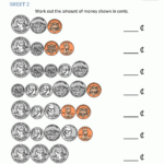 Grade 2 Counting Money Worksheets Free Printable K5 Learning Money