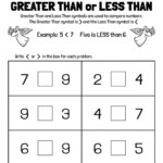 Greater Than Worksheets For First Grade Kamberlawgroup