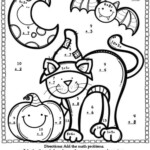 Halloween Color By Numbers Coloring Home