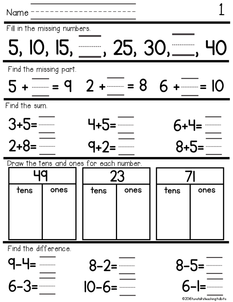 January Resources Tunstall S Teaching Tidbits First Grade Math January Resources Tunstall s Teaching Tidbits First Grade Math