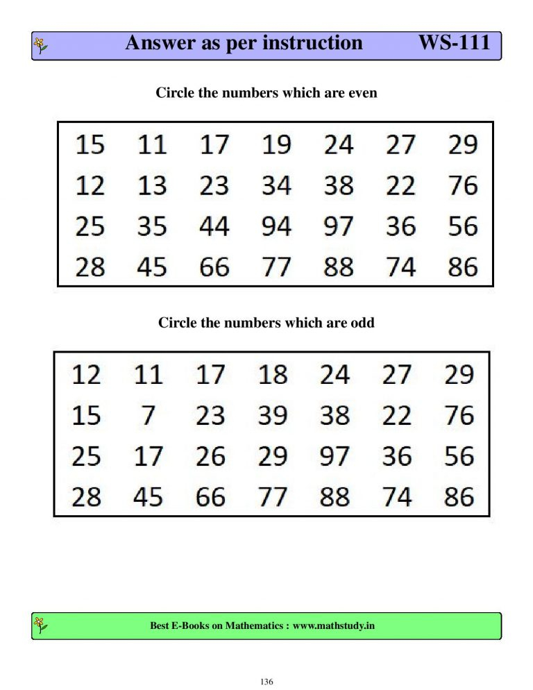 Math 1st Grade