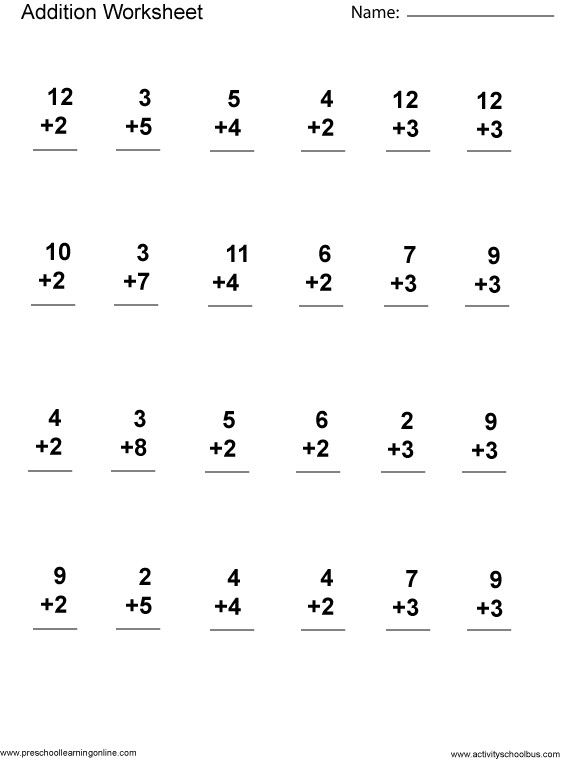Math 6 Worksheet