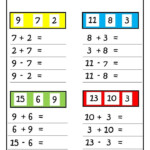 Math Facts For First Grade Worksheets WorksheetsCity