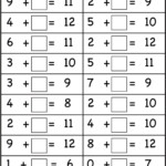 Maths Worksheet For Grade 1 Free Printables