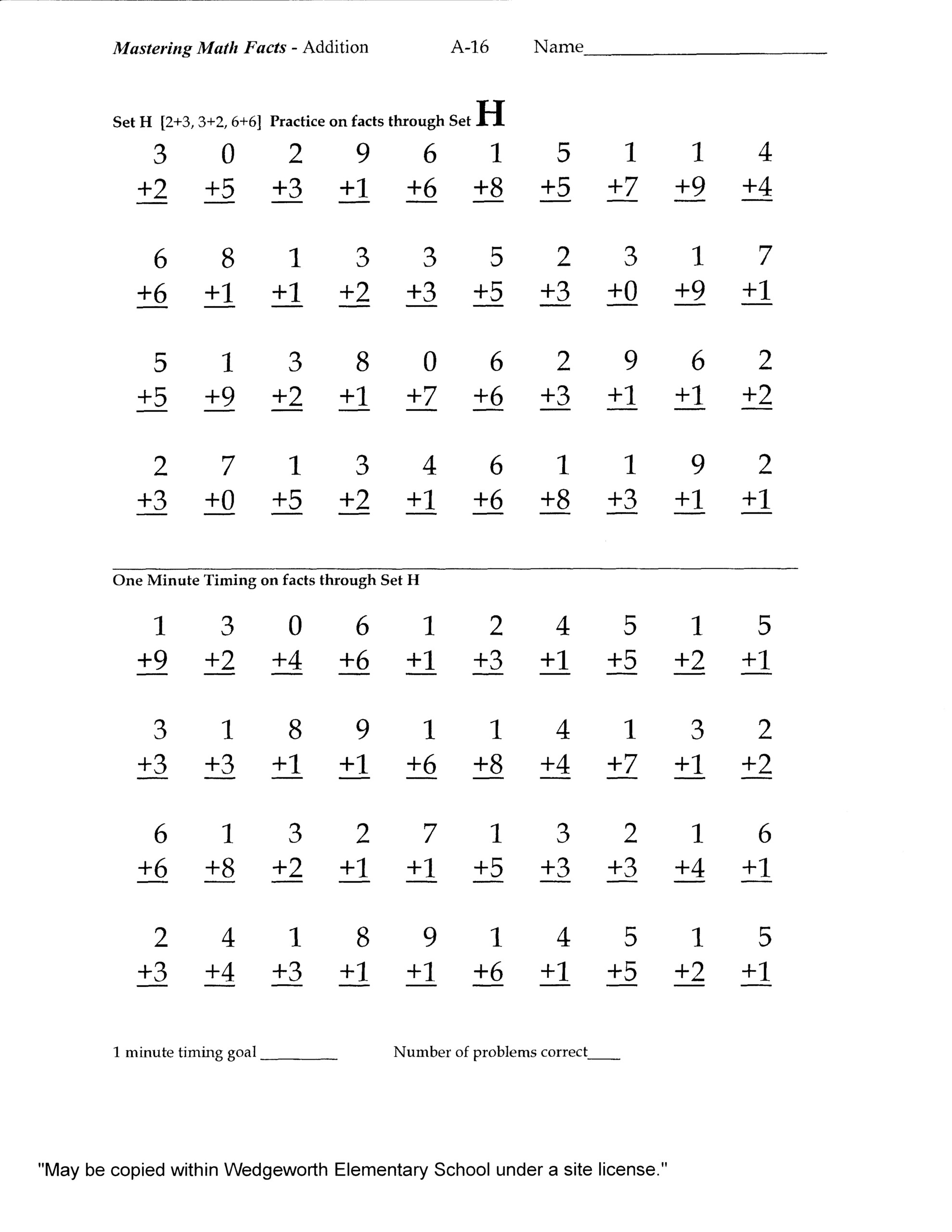 Rocket Math Ms Lin s First Grade Class
