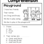 Second Grade 2nd Grade Reading Comprehension Worksheets Multiple Choice