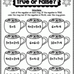 Winter NO PREP Math Printables Beth Kelly