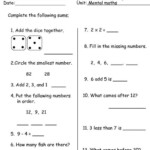 14 Accelerated Math Worksheets 3rd Grade Worksheeto