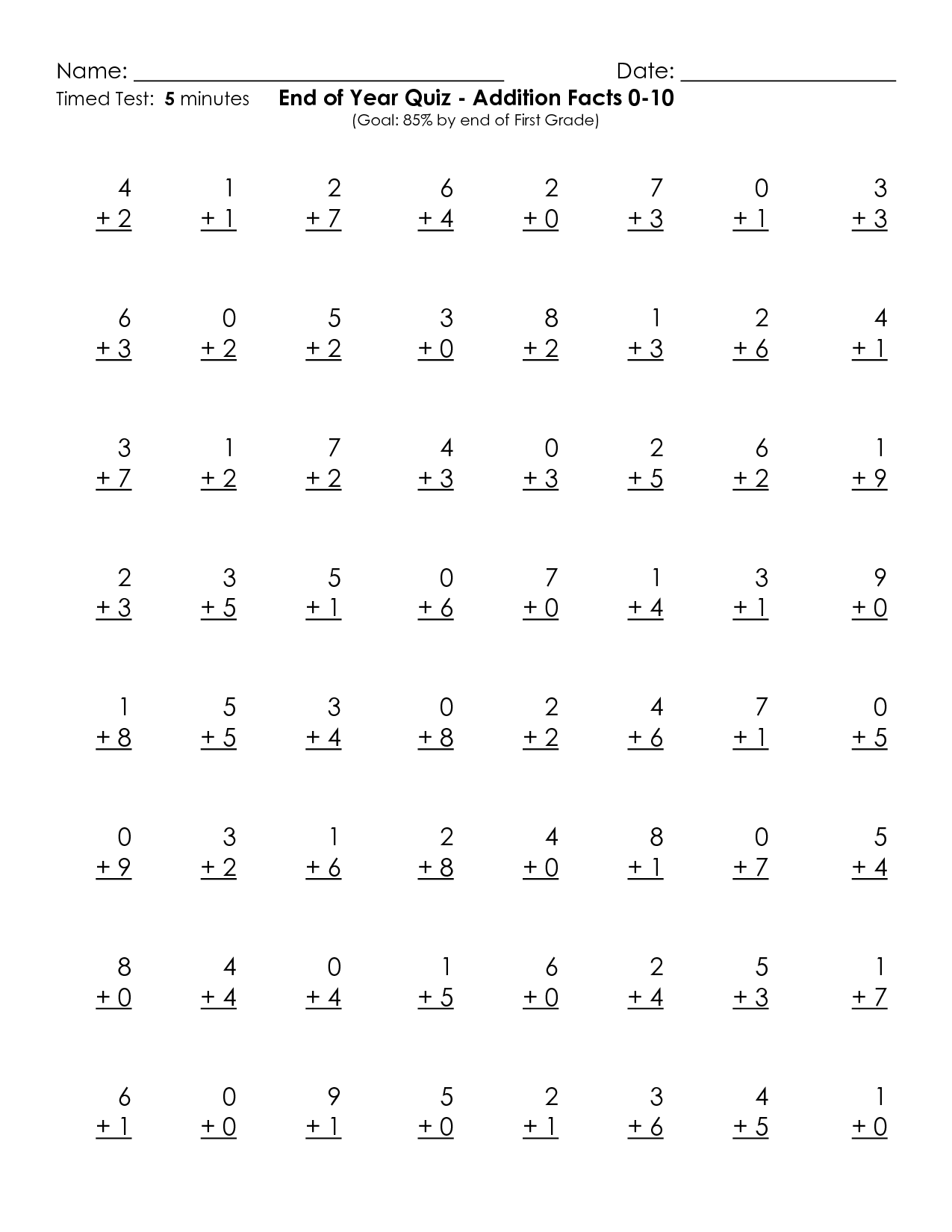 17 Math Addition Timed Tests Worksheets Worksheeto 17 Math Addition Timed Tests Worksheets Worksheeto