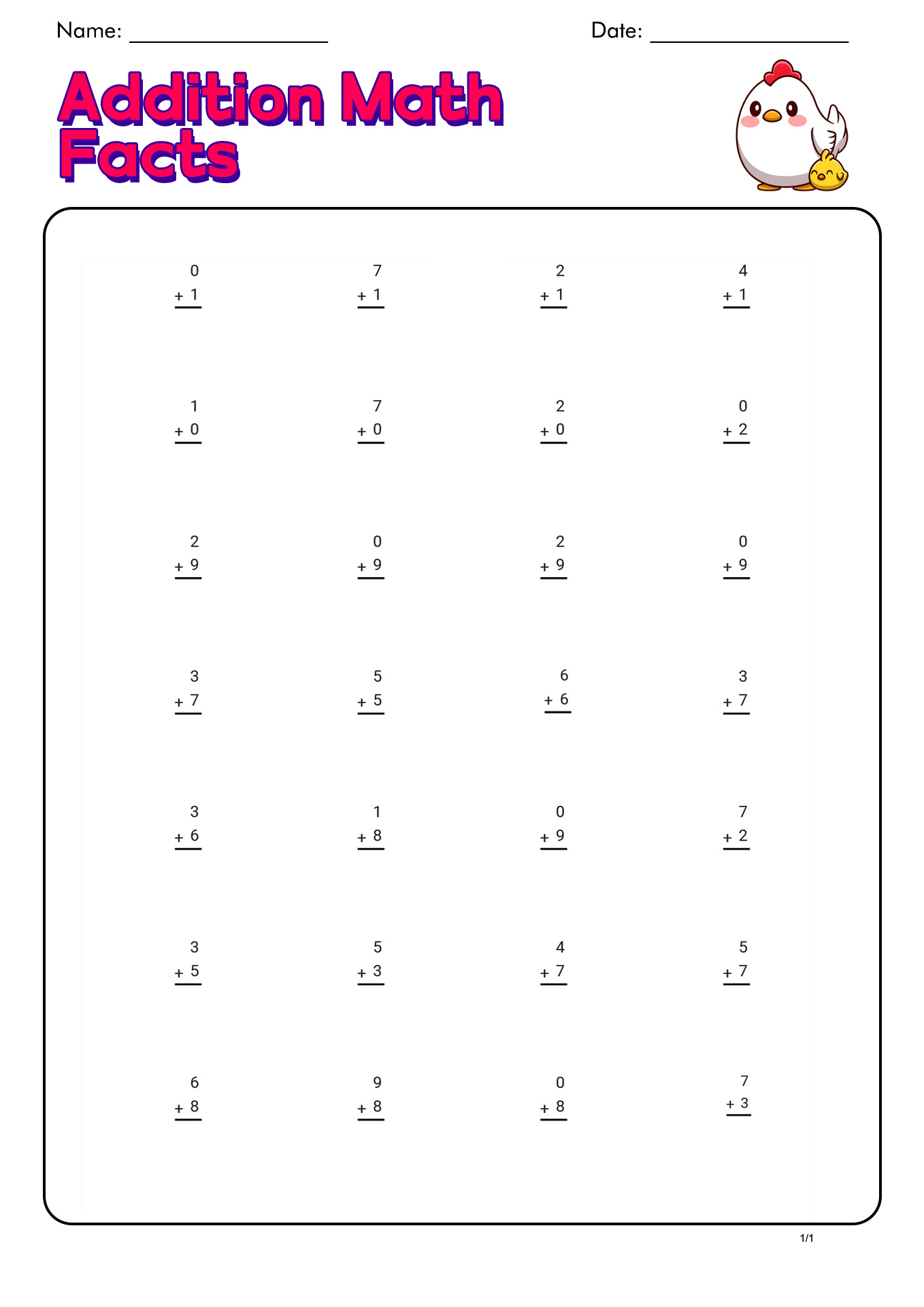 18 Timed Addition Worksheets Worksheeto 18 Timed Addition Worksheets Worksheeto