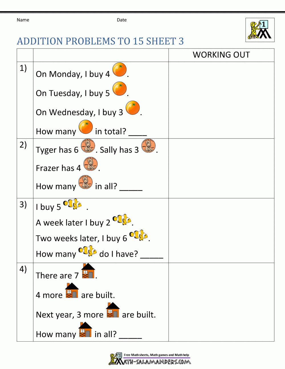1st Grade Addition Word Problems 1st Grade Addition Word Problems 1st Grade Addition Word Problems 1st Grade Addition Word Problems