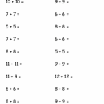 1st Grade Math Worksheet
