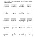 1st Grade Practice Worksheet