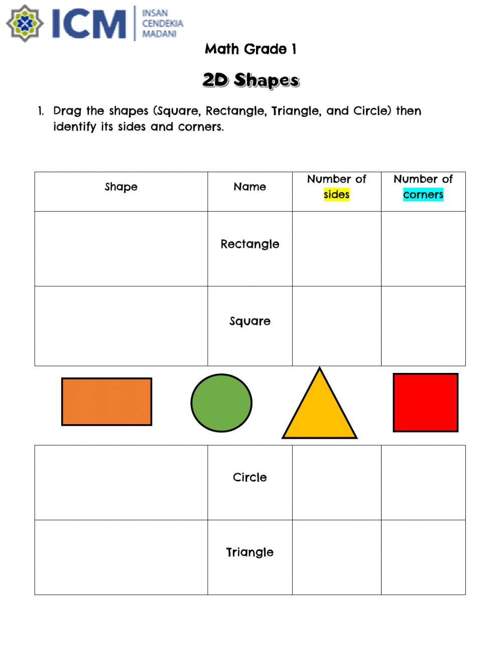 2d Shape Names Worksheet Shapes Worksheets Shapes Naming 2d Shapes 2d Shape Names Worksheet Shapes Worksheets Shapes Naming 2d Shapes