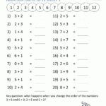 Addition To 20 Worksheets