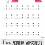 Addition Worksheets 1st Grade