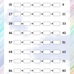 Backward Counting Math Worksheets MathsDiary