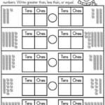 Base 10 Worksheet First Grade