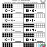 December FUN Filled Learning With NO PREP Ten Frames Kindergarten