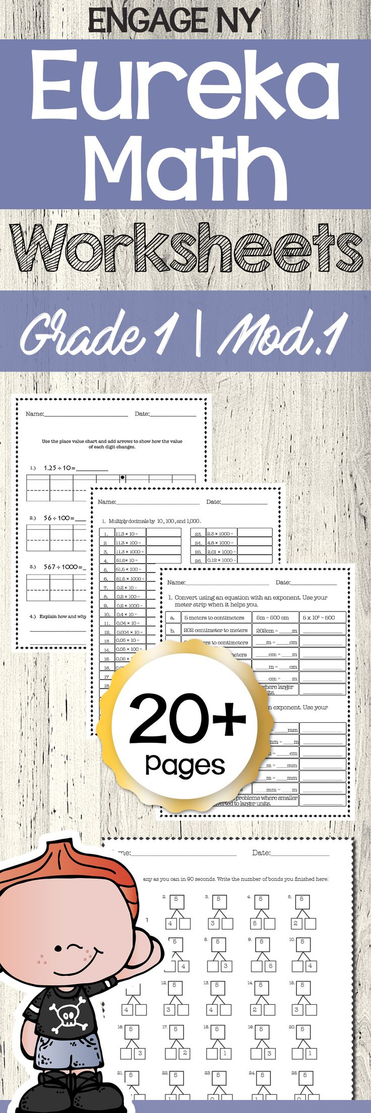 Eureka Math Engage NY 1st Grade Extra Worksheets MODULE 1 Eureka Math Engage NY 1st Grade Extra Worksheets MODULE 1