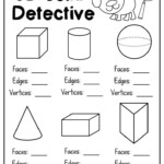 First Grade 2D And 3D Shapes Worksheets Distance Learning Geometry