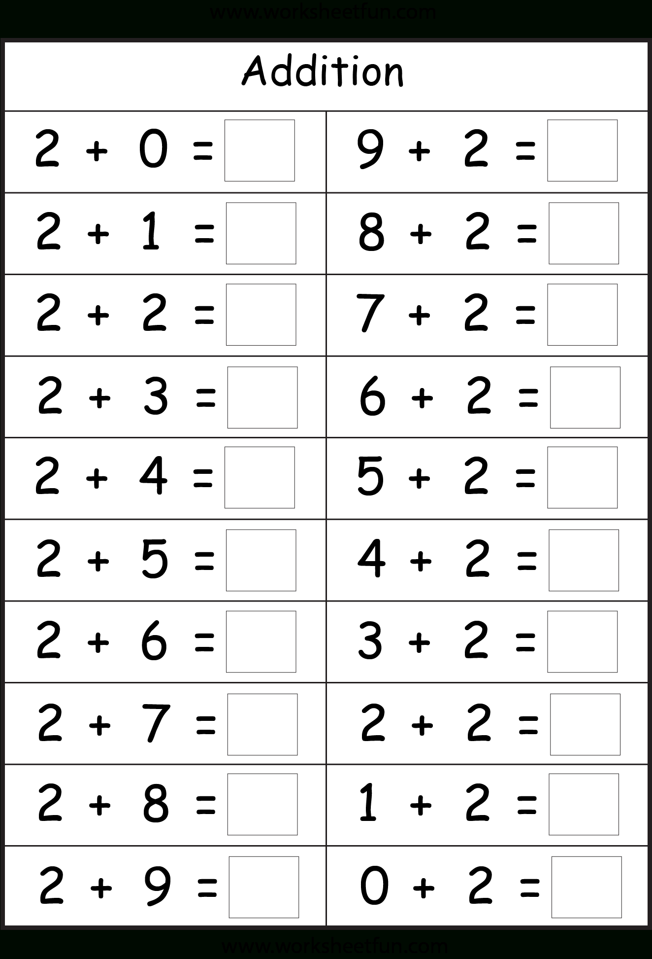 First Grade Math Facts Printable Worksheets Lexia S Blog First Grade Math Facts Printable Worksheets Lexia s Blog