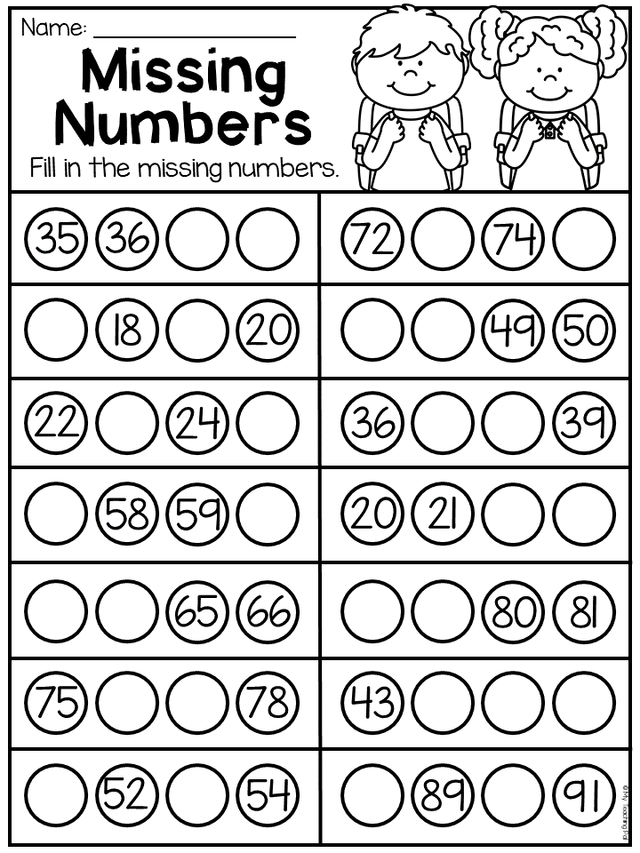 First Grade Numbers And Place Value Worksheets Math Worksheets Math