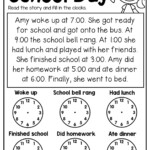 First Grade Reading Comprehension Reading Comprehension Worksheets