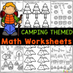 FREE Camping Math Worksheets For Preschoolers