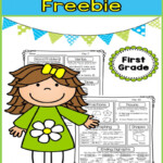 Free Printable 1st Grade Bellwork Worksheet With Math Ela Math