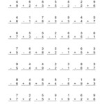 Free Printable Basic Math Worksheets Basic Math Worksheets Addition