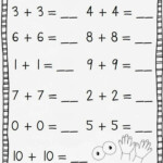 Freebie Math Fact Worksheets Math Facts First Grade Worksheets