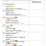 Here You Will Find Our Selection Of 1st Grade Subtraction Word Problems