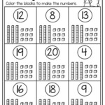 Kindergarten Place Value Worksheets Tens And Ones Worksheets
