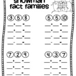 Math Family Facts