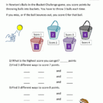 Math Problem Solving Activities For First Grade First Grade Math